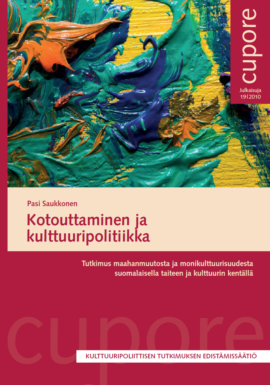 Saukkonen Kotouttaminen ja kulttuuripolitiikka kansikuva