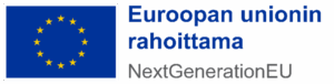 Euroopan unionin rahoittama -hanke, NextGenerationEU-logo.